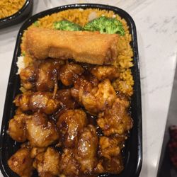 New China - Orange chicken combination