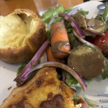 Popovers on the Square - Quiche and salad - Breakfast & Brunch Near Me - Portsmouth, New Hampshire Popovers on the Square - Quiche and salad - Breakfast & Brunch Near Me - Portsmouth, New Hampshire