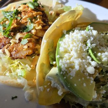 La Industria - A fish taco and a bacon, lettuce avocado with chesse. - Tex-Mex Near Me - Tualatin, Oregon