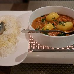 Shalimar Hannover - Überzeugt nicht: Channa Masla ("Kichererbsen mit Zwiebeln, Kräutern, Tomaten und Kartoffeln in pikanter Curry-Sauce")