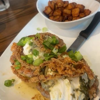 Another Broken Egg Cafe - Shrimp & Shrimp 'N City Grits Benedict - Breakfast & Brunch Near Me - Dallas, Texas Another Broken Egg Cafe - Shrimp & Shrimp 'N City Grits Benedict - Breakfast & Brunch Near Me - Dallas, Texas