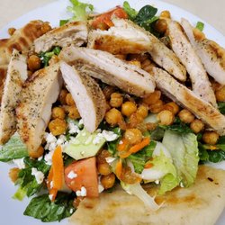 Eagle Hotel Restaurant & Bar - Fried chick pea salad