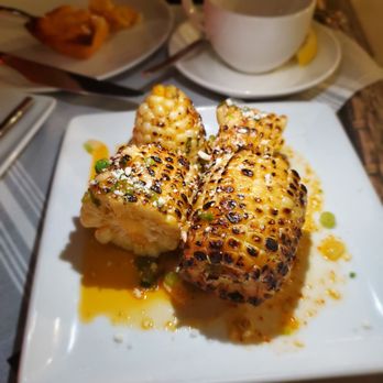 Grace's Table - Grilled Corn w/lime-chili-cotija and butter - New American Near Me - Napa, California