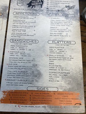 Menu photo 4 Fallin's Barbeque Thomasville, GA Menu photo 4 Fallin's Barbeque Thomasville, GA