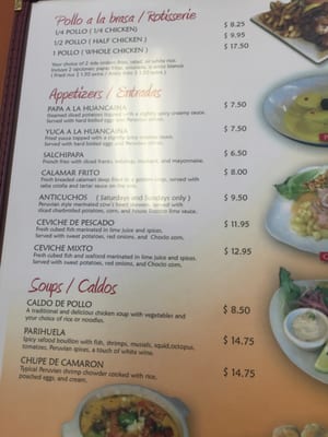 Menu photo 5 Señor Pollo Garden Grove, CA