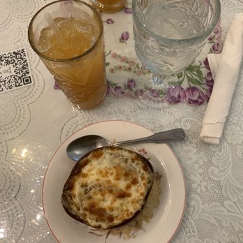 Tea Room - French Onion soup and spice tea! - Desserts Near Me - Miami, Florida Tea Room - French Onion soup and spice tea! - Desserts Near Me - Miami, Florida