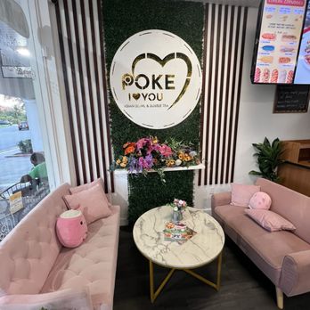 Poke I Love You - Lounge area - Poke Near Me - Davie, Florida Poke I Love You - Lounge area - Poke Near Me - Davie, Florida