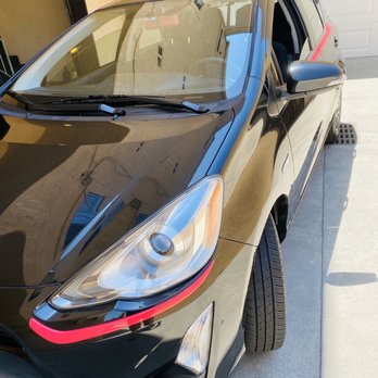 Glams Auto Spa - Exterior: headlight detail - Auto Detailing Near Me - Long Beach, California