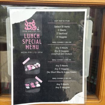 Hong BBQ & Hot Pot - Specials menu - Barbeque Near Me - Pittsburgh, Pennsylvania