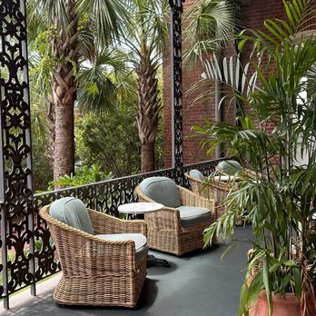Hotel Saint Vincent - Front porch - Hotels Near Me - New Orleans, Louisiana