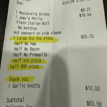 Lucino's Pizza - ordered a pineapple specialty pizza & somehow got half plain/half buff chicken, w/no pineapple. owner refused to make it right - Pizza Near Me - Las Vegas, Nevada Lucino's Pizza - ordered a pineapple specialty pizza & somehow got half plain/half buff chicken, w/no pineapple. owner refused to make it right - Pizza Near Me - Las Vegas, Nevada