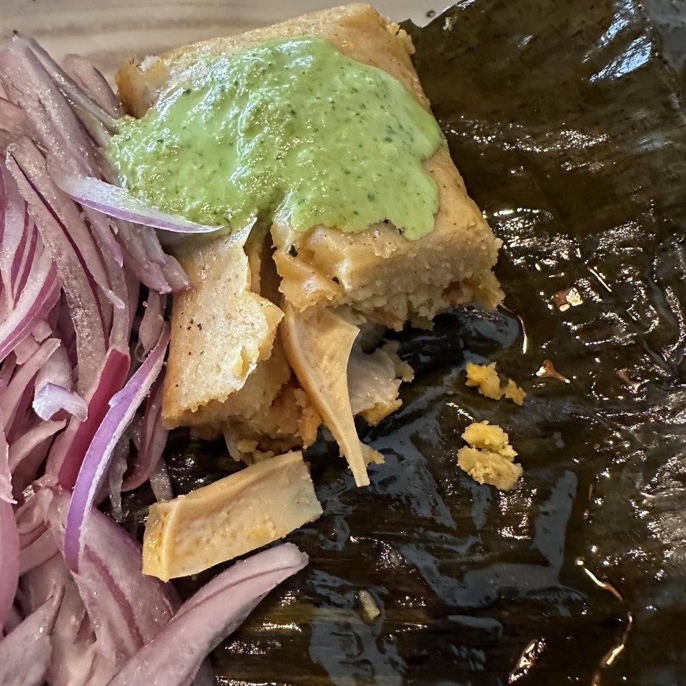 Zambrano’s Peruvian Cuisine - Pork tamale - Peruvian Near Me - Edmond, Oklahoma Zambrano’s Peruvian Cuisine - Pork tamale - Peruvian Near Me - Edmond, Oklahoma