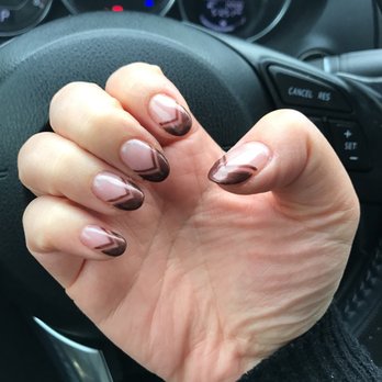 Pretty Nails - Gel negative space design - Nail Salons Near Me - Fremont, California Pretty Nails - Gel negative space design - Nail Salons Near Me - Fremont, California