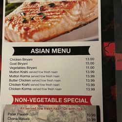 Aya Kitchen Mediterranean - Menu