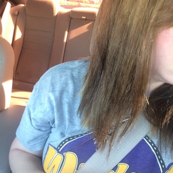 Ogle School - This is the color "correction" they did... My hair is two different colors and is fried. - Cosmetology Schools Near Me - Arlington, Texas Ogle School - This is the color "correction" they did... My hair is two different colors and is fried. - Cosmetology Schools Near Me - Arlington, Texas