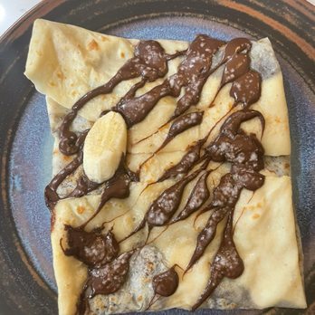Belle Vie Cafe - Nutella banana crepe - Cafes Near Me - Guilford, Connecticut Belle Vie Cafe - Nutella banana crepe - Cafes Near Me - Guilford, Connecticut