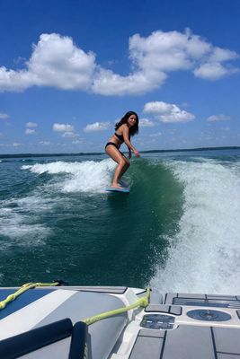 Wakesurf Sessions - We will provide the custom day on the lake for you, wakesurfing, sunset cruise or a chill day on an inflatable island. Wakesurf Sessions - We will provide the custom day on the lake for you, wakesurfing, sunset cruise or a chill day on an inflatable island.