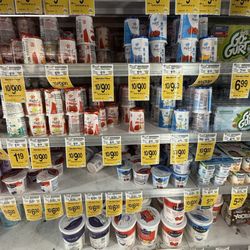 Safeway - Sales on yogurt.