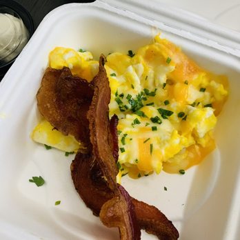 First Watch - Scramble Eggs w/ Cheese and Bacon - Breakfast & Brunch Near Me - Houston, Texas First Watch - Scramble Eggs w/ Cheese and Bacon - Breakfast & Brunch Near Me - Houston, Texas
