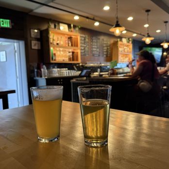 Proper Brewing & Burger - Blizzard hazy pale and cold ipa - both delicious! - Brewpubs Near Me - Moab, Utah Proper Brewing & Burger - Blizzard hazy pale and cold ipa - both delicious! - Brewpubs Near Me - Moab, Utah