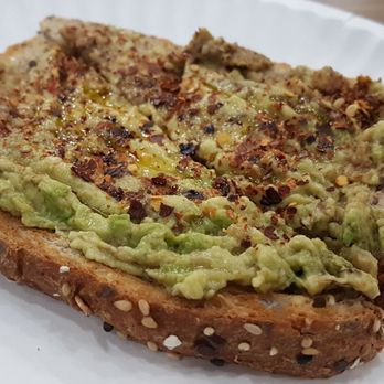 Clean Juice - The avocado toast is really good- I could taste Olive oil, salt pieces and pepper flakes on it. - Juice Bars & Smoothies Near Me - Morrisville, North Carolina