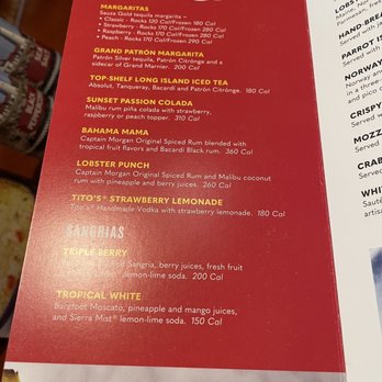 Red Lobster - Menu - Seafood Near Me - Kissimmee, Florida Red Lobster - Menu - Seafood Near Me - Kissimmee, Florida