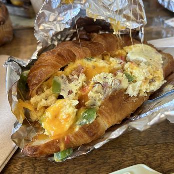 Walker Coffee Company - Croissant breakfast sandwich - Coffee & Tea Near Me - Walker, California