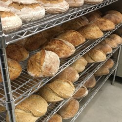 Hearth & Grain - Cooling loaves