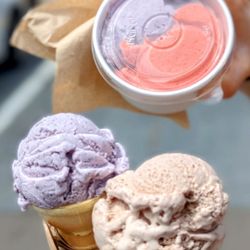 Mariposa Ice Cream - Cones for now, and a cup for to go