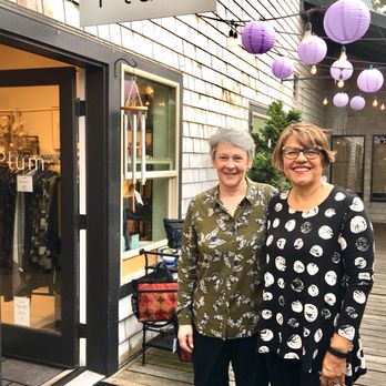 Plum - Our featured artists, Margaret and Liliana, at Art Walk! - Home Decor Near Me - Bainbridge Island, Washington Plum - Our featured artists, Margaret and Liliana, at Art Walk! - Home Decor Near Me - Bainbridge Island, Washington