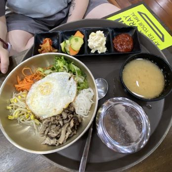 King Spa & Sauna - Bibimbap and side dishes - Day Spas Near Me - Dallas, Texas King Spa & Sauna - Bibimbap and side dishes - Day Spas Near Me - Dallas, Texas