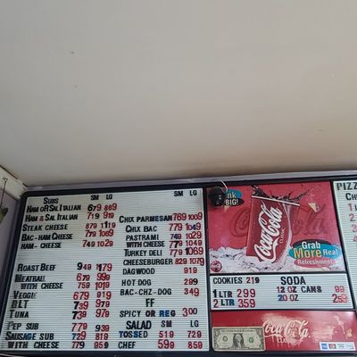 Menu photo 2 Charlie's Pizza & Sub Shop Ellsworth, ME