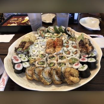 Yo Sushi - Large Sushi Platter - Sushi Bars Near Me - Alameda, California