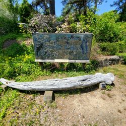 Cape Cod Museum of Natural History - Whale bone at entry