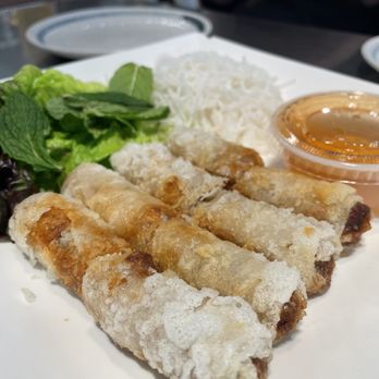 Chic n' Time - Imperial rolls were sooo crispy and full of meat. Went perfectly when wrapped with the lettuce, mint and noodles. - Noodles Near Me - San Francisco, California Chic n' Time - Imperial rolls were sooo crispy and full of meat. Went perfectly when wrapped with the lettuce, mint and noodles. - Noodles Near Me - San Francisco, California