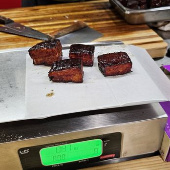 Eaker Barbecue - Hot Honey Pork Belly Bites - Barbeque Near Me - Fredricksburg, Texas Eaker Barbecue - Hot Honey Pork Belly Bites - Barbeque Near Me - Fredricksburg, Texas