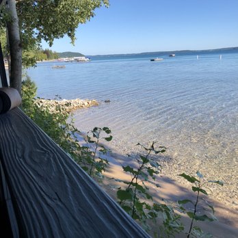 Rock's Landing - View from our table. Awesome views. - New American Near Me - Frankfort, Michigan Rock's Landing - View from our table. Awesome views. - New American Near Me - Frankfort, Michigan