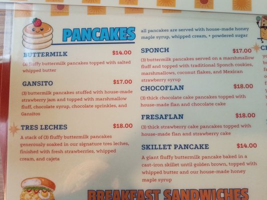 Menu photo 3 Buenos Dias Houston, TX