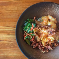 Dumpling Baby China Bistro - Walnut Prawns - Crispy prawns and walnuts in a tangy-citrus & creamy sauce.