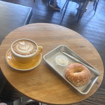 Palate Coffee Roasters - Cappuccino and bagel - Coffee & Tea Near Me - Sanford, Florida Palate Coffee Roasters - Cappuccino and bagel - Coffee & Tea Near Me - Sanford, Florida