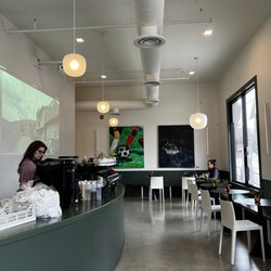 Blanchard's Coffee Roasting - Inside seating