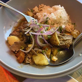 Coya Peruvian Secret - Lamb Stew - Peruvian Near Me - Del Mar, California