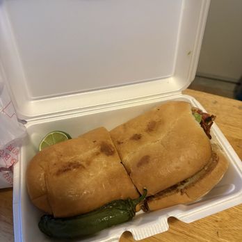 Abuela's Tacos - Al pastor Torta. - Mexican Near Me - Las Vegas, Nevada