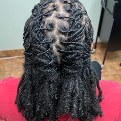 The Hair Blessings Salon - Loc style