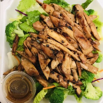 Hasu Teriyaki & Sushi - Chicken Teriyaki Salad - Japanese Near Me - Folsom, California Hasu Teriyaki & Sushi - Chicken Teriyaki Salad - Japanese Near Me - Folsom, California