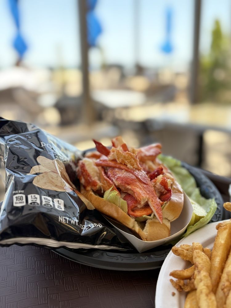 Food from Tony's Clam Shop