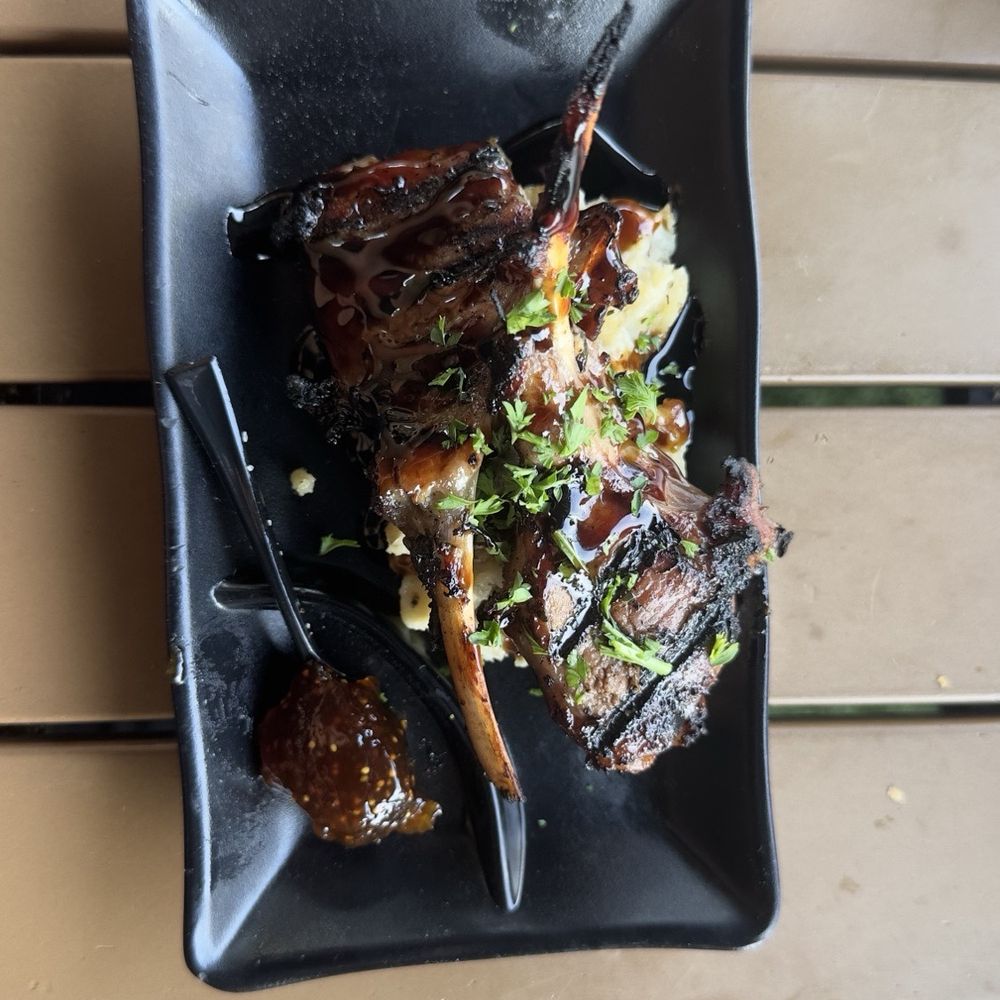 Gocha's Tapas Bar - Lamb chops with mash potatoes - Tapas Bars Near Me - Atlanta, Georgia