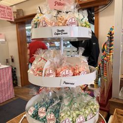 Logan's Candies - Candy cane pillows