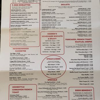 George's Family Restaurant - Breakfast Menu - American Near Me - Montgomery, Illinois George's Family Restaurant - Breakfast Menu - American Near Me - Montgomery, Illinois