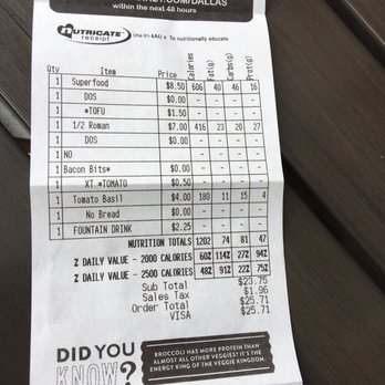 Modern Market Eatery - Nutrition info on every receipt - Salad Near Me - Austin, Texas
